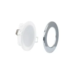 Kit Downlight LED exterior 5W - IP65 - Aro intercambiable - TRIAC regulable - Corte Ø68mm