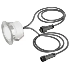 Kit 6 focos LED empotrables en suelo 0,3W 12V-DC IP67