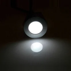 Kit 6 focos LED empotrables en suelo Ø58x9mm 0,5W 12V-DC IP67