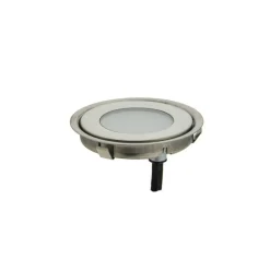 Kit 6 focos LED empotrables en suelo Ø58x9mm 0,5W 12V-DC IP67
