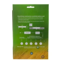 Kit 6 focos LED empotrables en suelo Ø58x9mm 0,5W 12V-DC IP67
