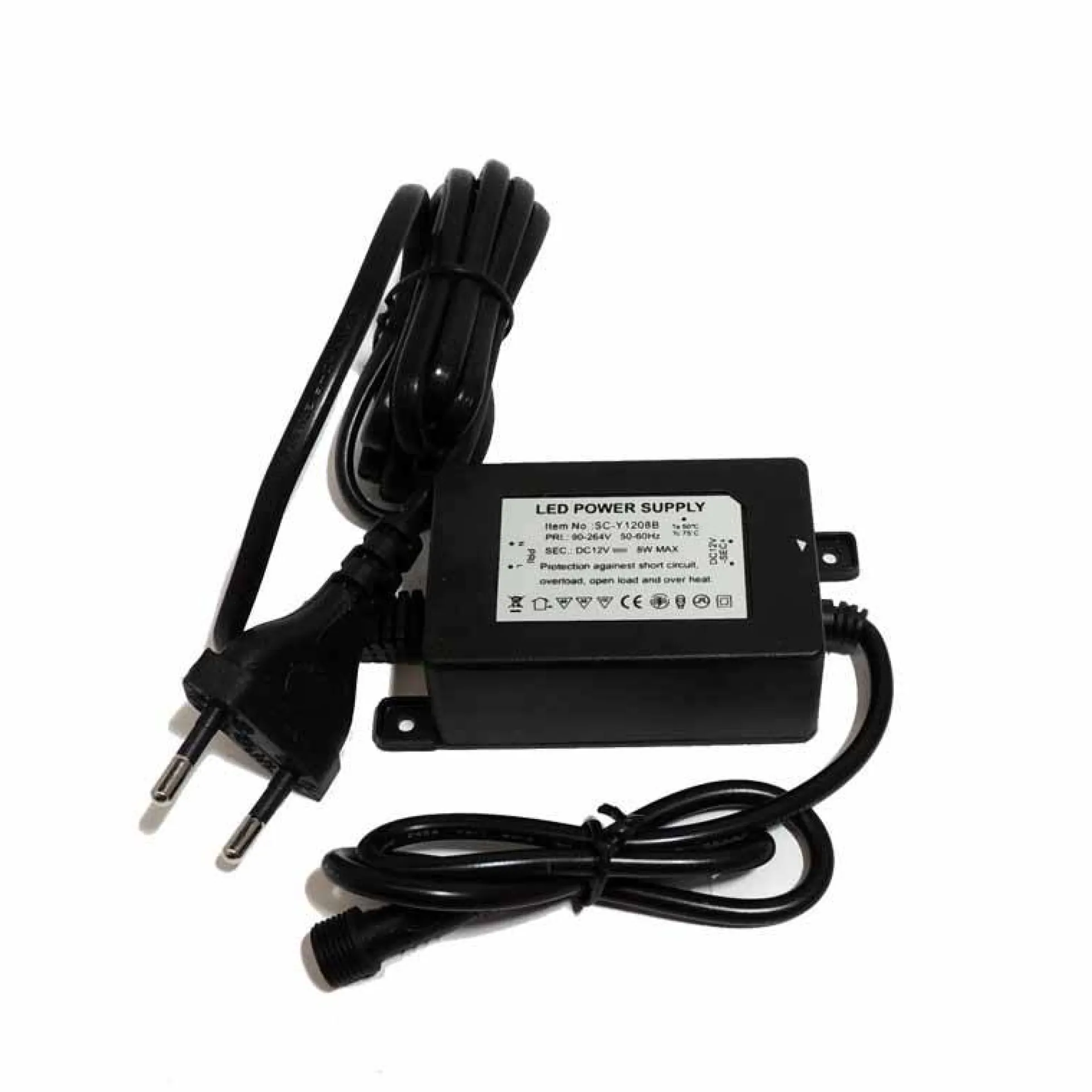 Kit 6 focos LED RGB empotrables en suelo Ø58x9mm 0,5W 12V-DC IP67