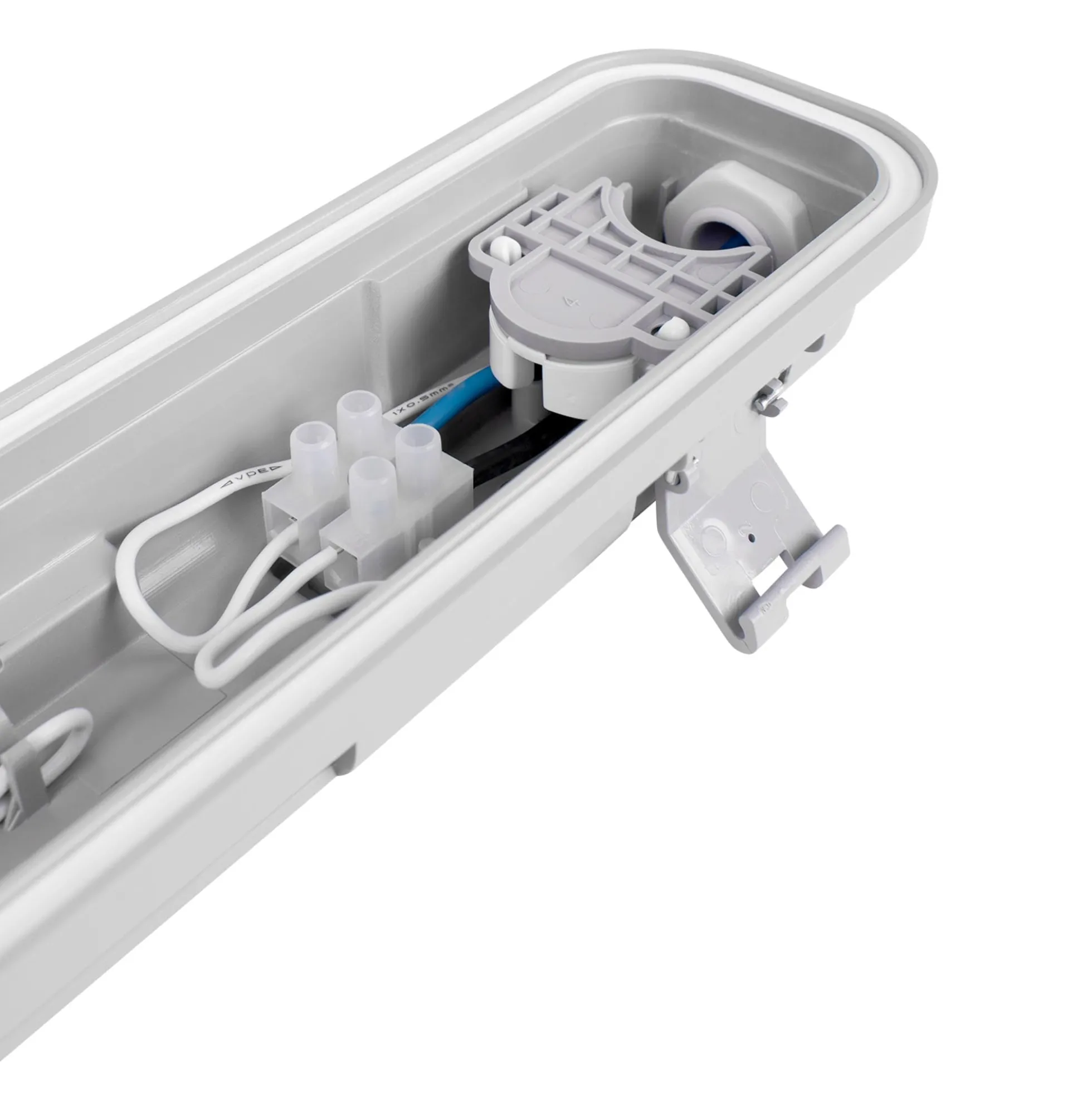 Kit pantalla estanca 120cm + tubo LED T8 18W - 6000K