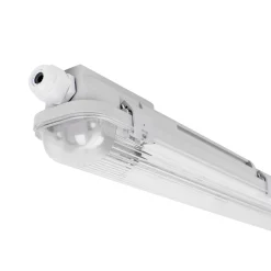 Kit pantalla estanca 120cm + tubo LED T8 18W - 4000K
