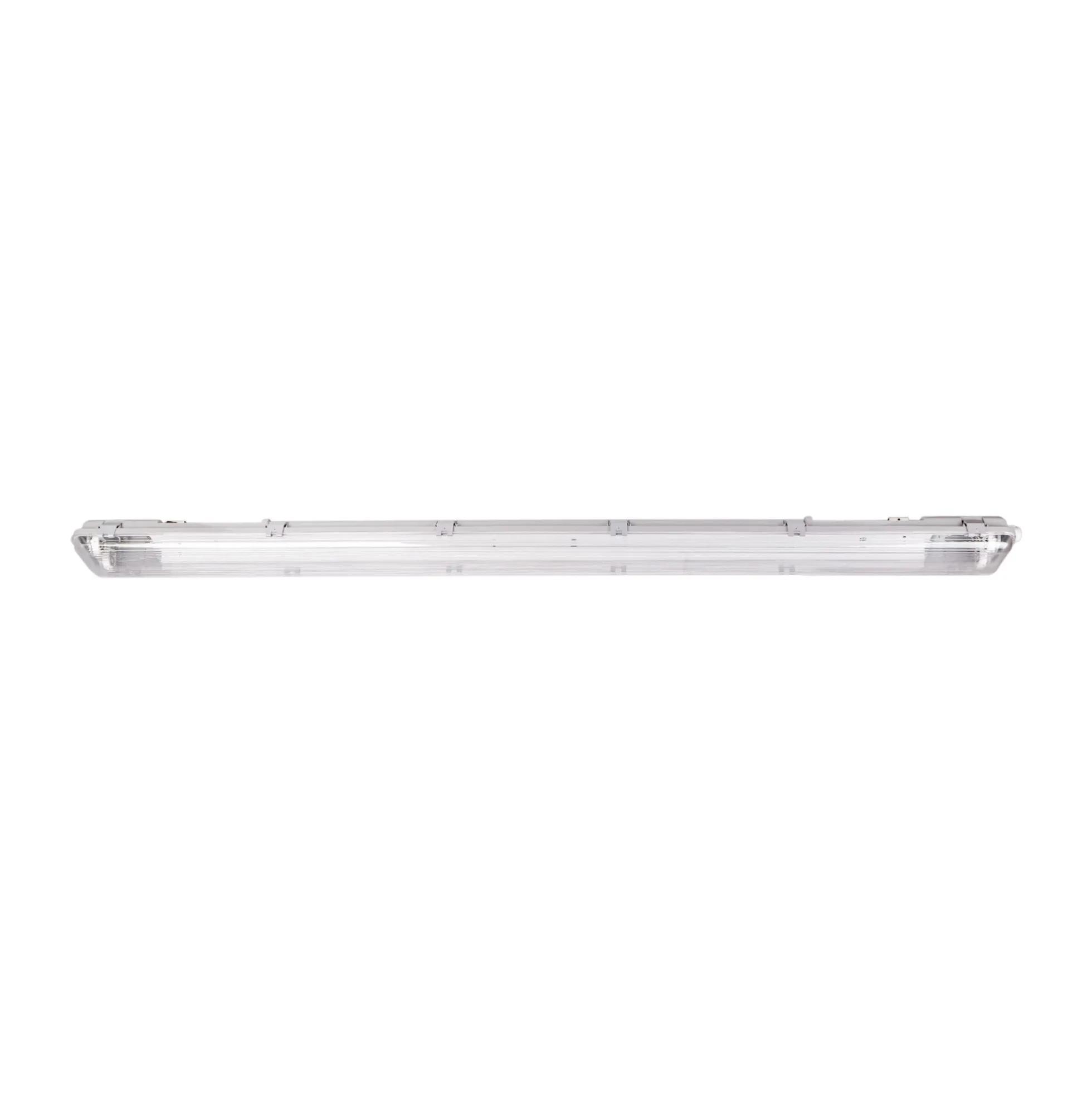 Kit pantalla estanca doble 60cm + 2 tubos LED T8 9W - 4000K