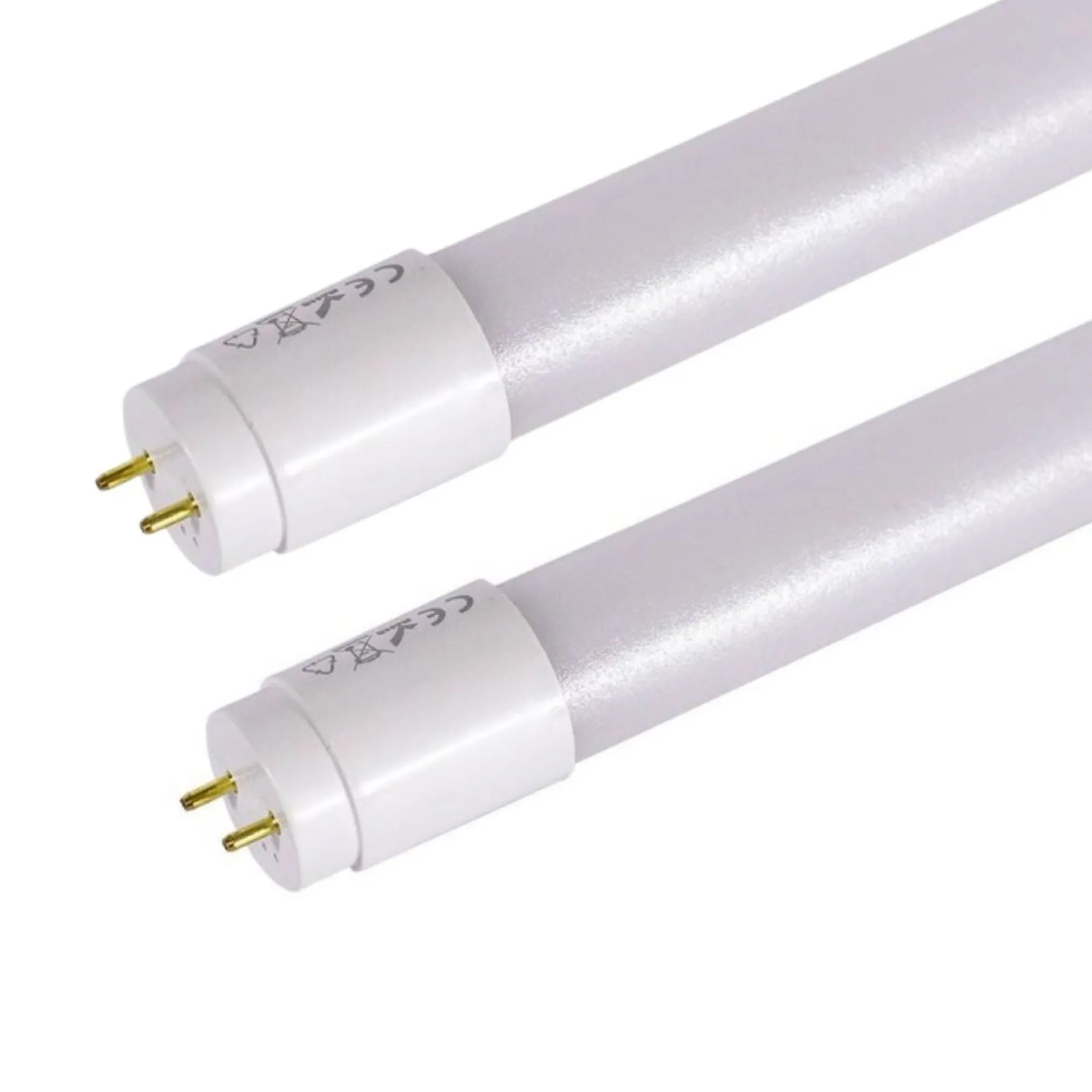 Kit pantalla estanca doble 60cm + 2 tubos LED T8 9W - 4000K
