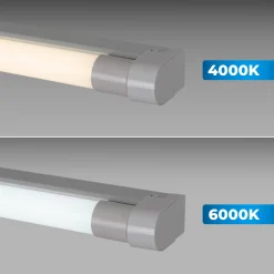 Kit regleta portatubos + tubo LED T8 - 24W - 150cm