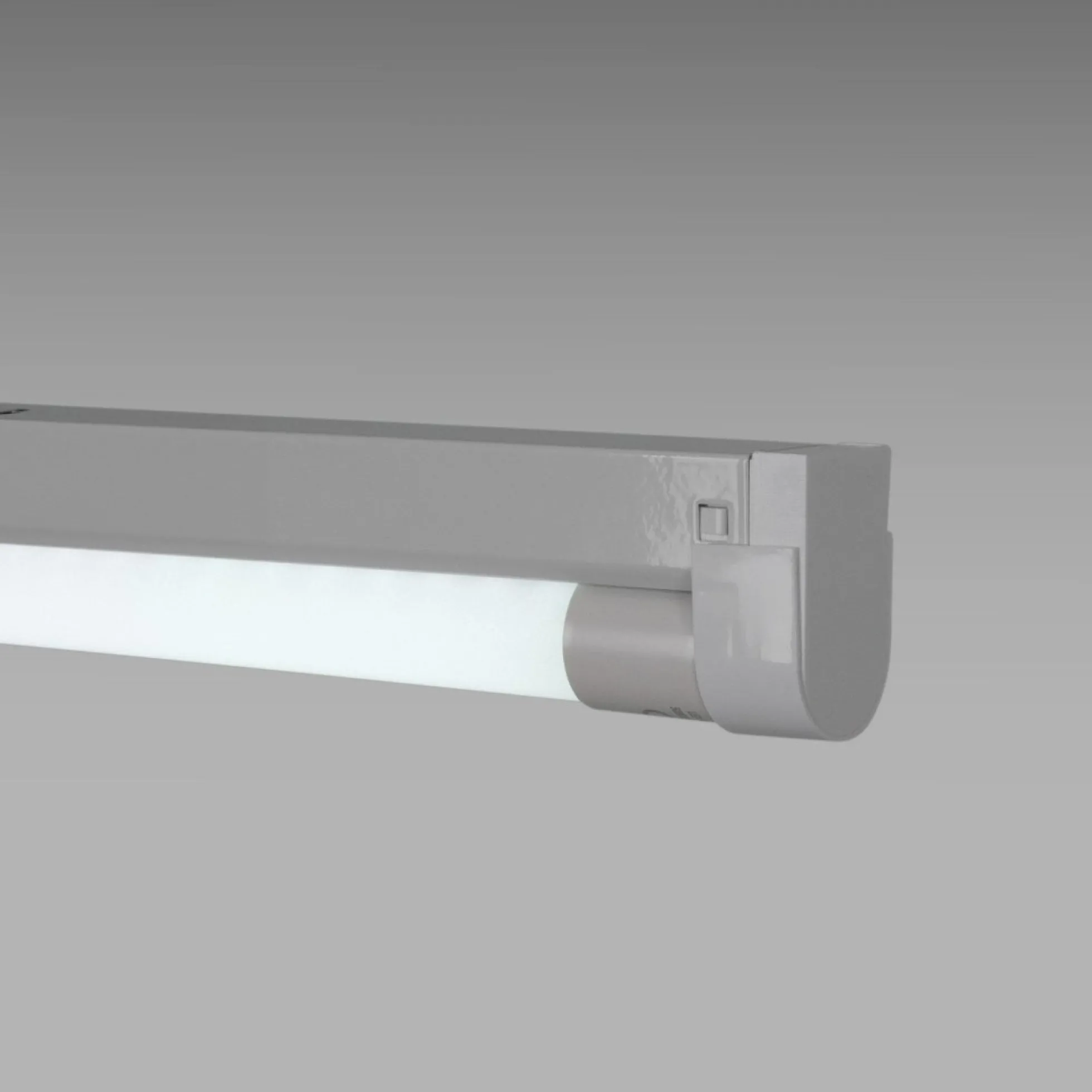 Kit regleta portatubos + tubo LED T8 - 9W - 60cm
