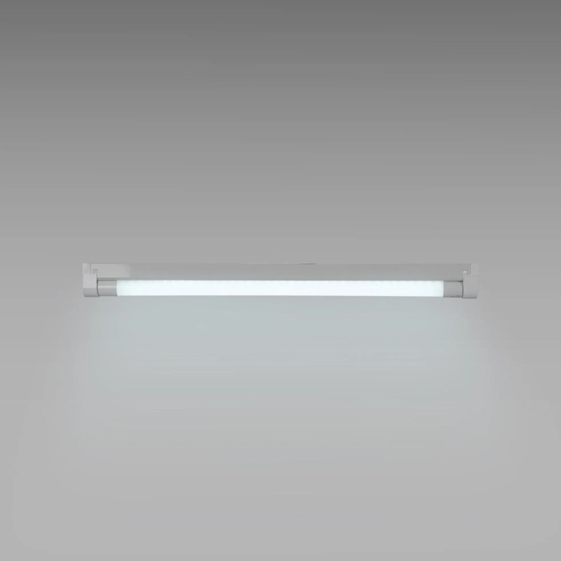 Kit regleta portatubos + tubo LED T8 - 9W - 60cm