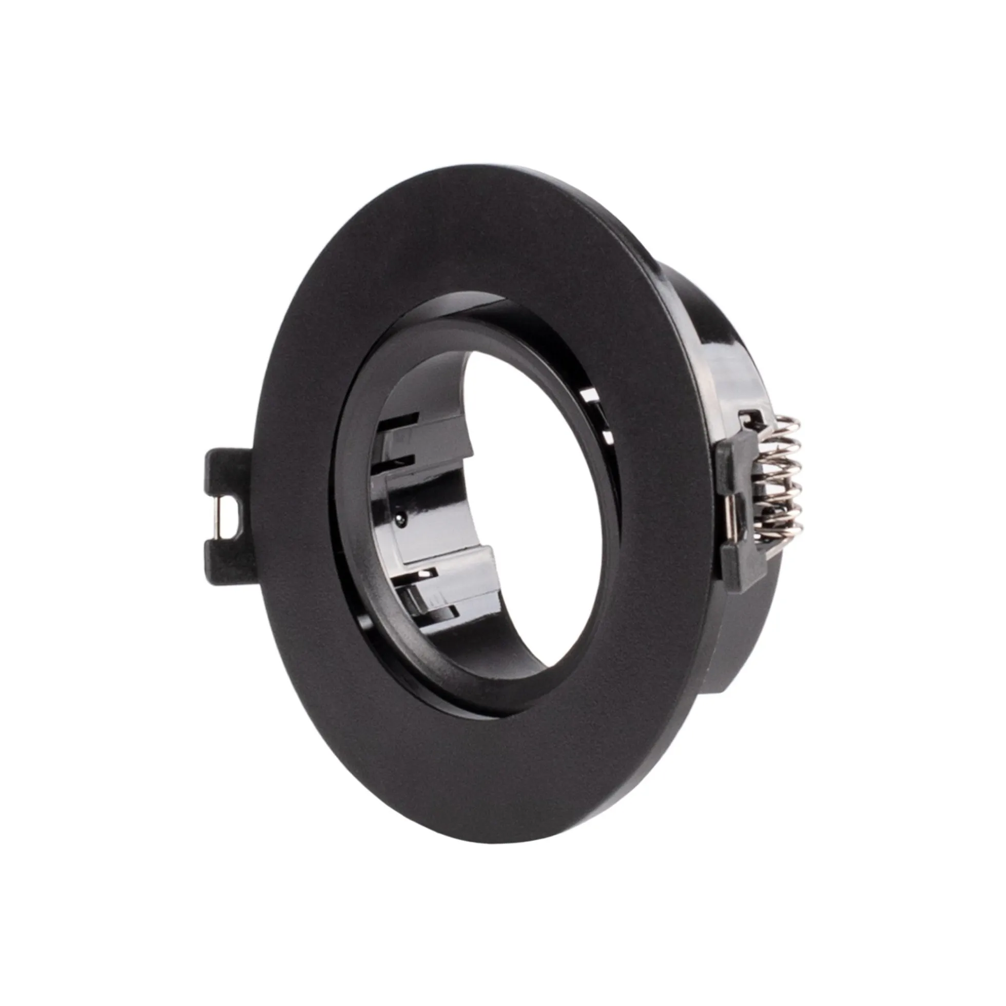 KIT x 10 - Aro downlight basculante + Bombilla GU10 5W + Casquillo GU10