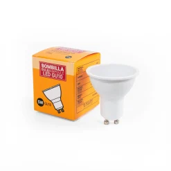 KIT x 10 - Aro downlight basculante + Bombilla GU10 5W + Casquillo GU10