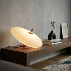 Lampara de mesa de policarbonato