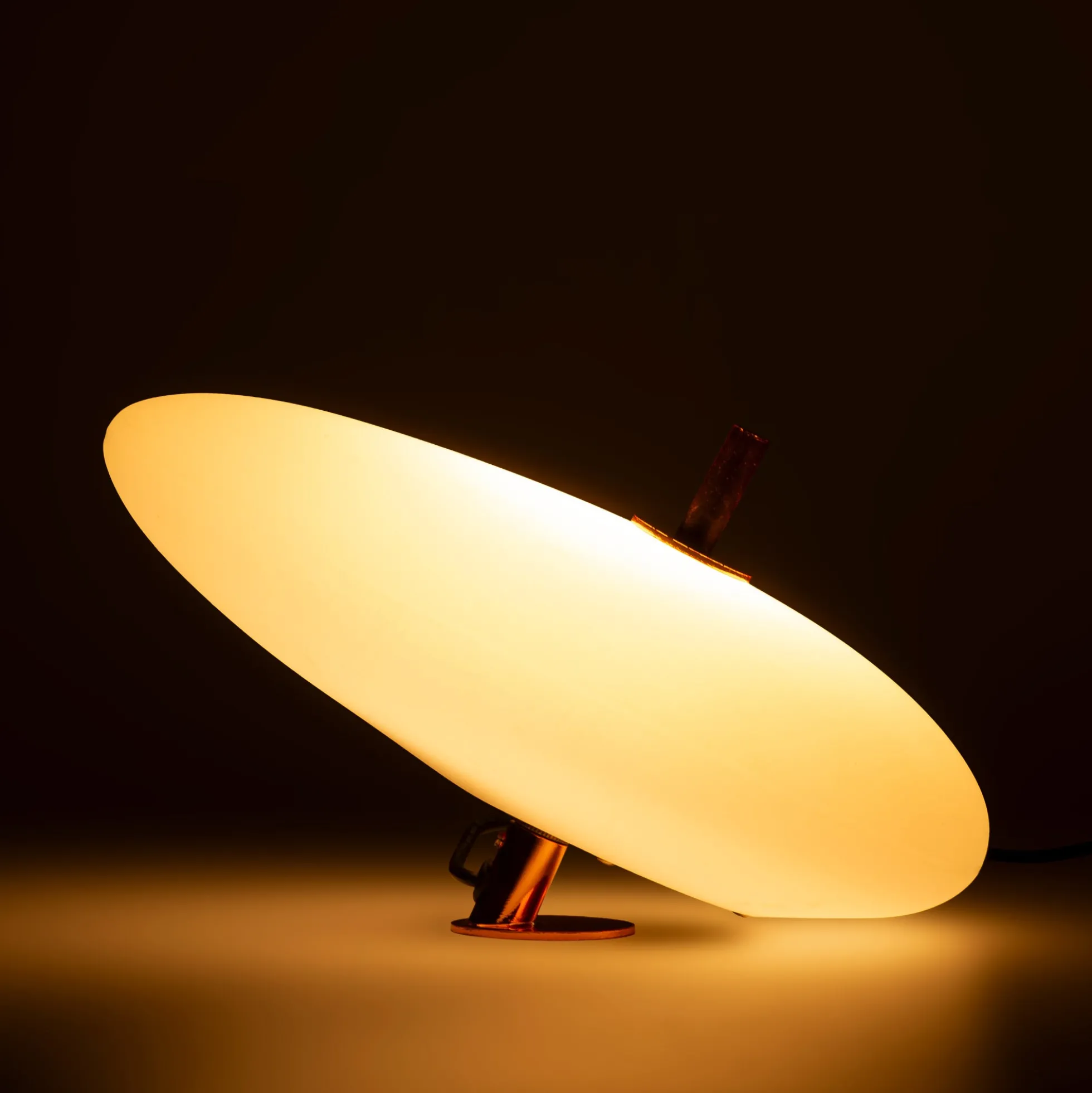 Lampara de mesa de policarbonato "PEBBLES" - Táctil - 6W
