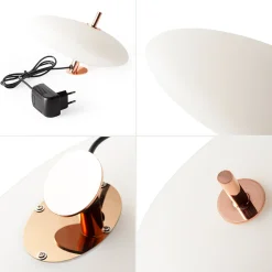 Lampara de mesa de policarbonato