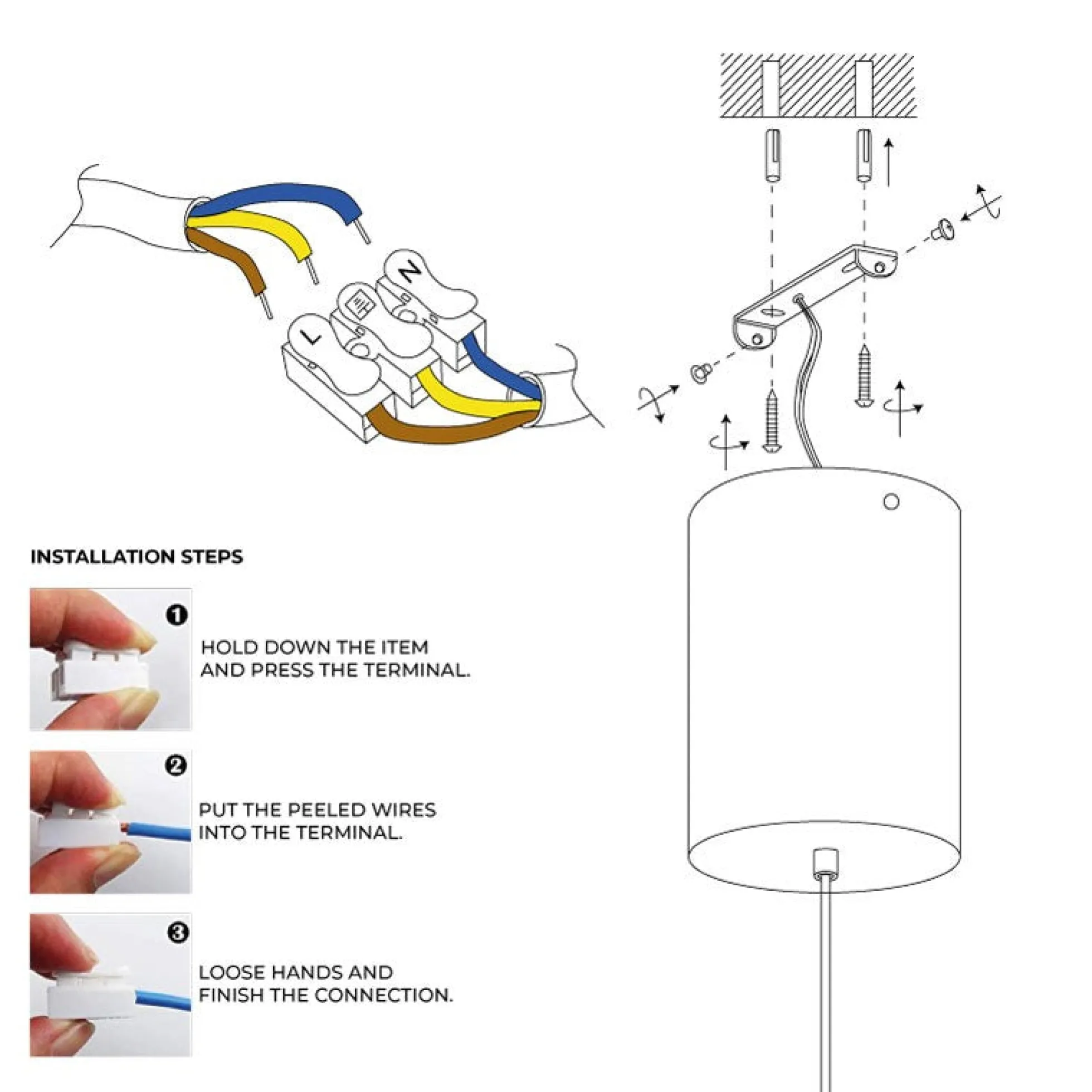 Lampara lineal colgante "ALTI" - 10W