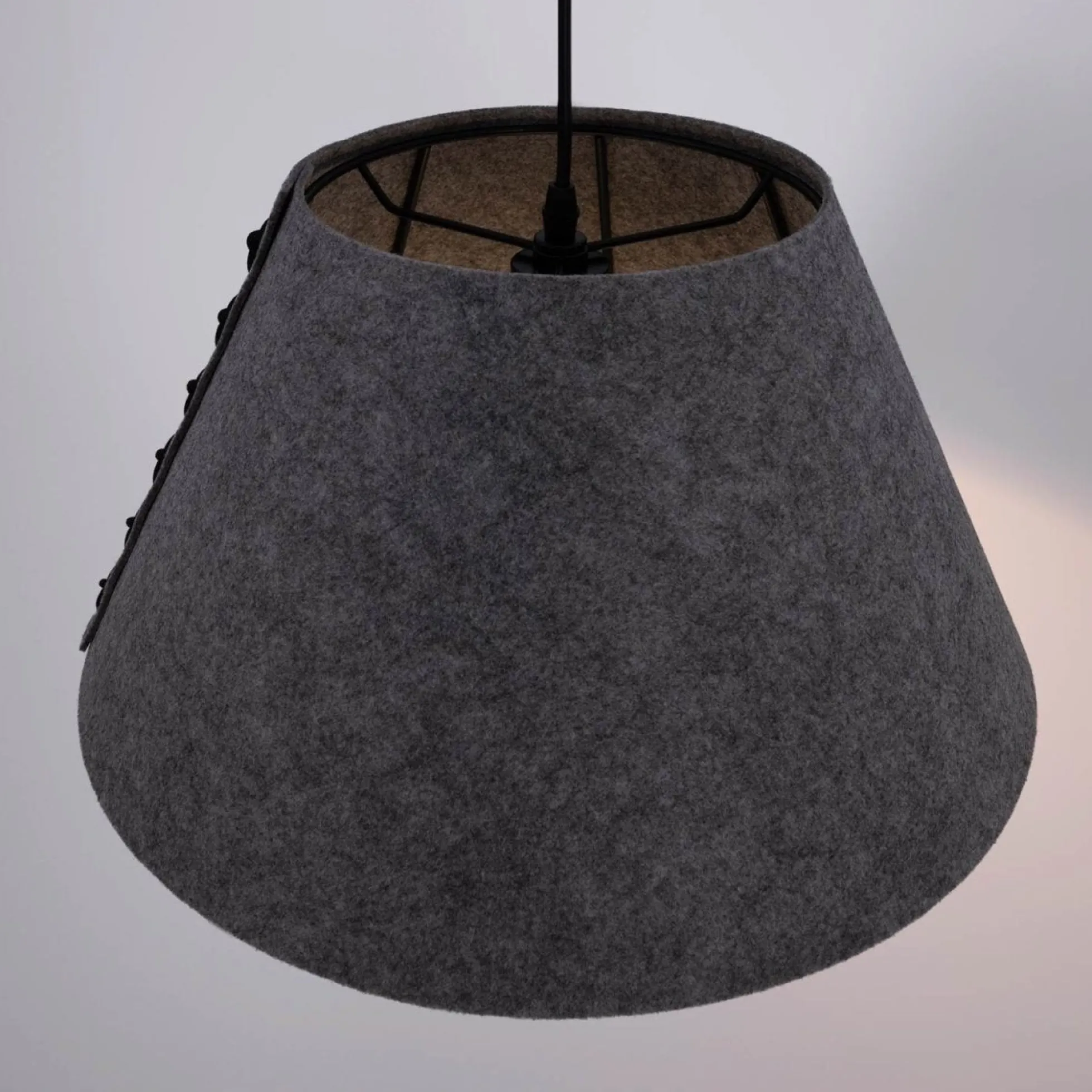 Lámpara acústica colgante "Gandal 40" - ø 40cm