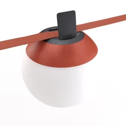 Lámpara bola opal para sistema "Axia" - 12W - 48V - Luz cálida