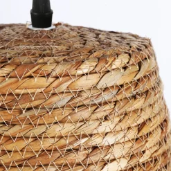 Lámpara colgante ajustable de cáñamo "Moki" - E27