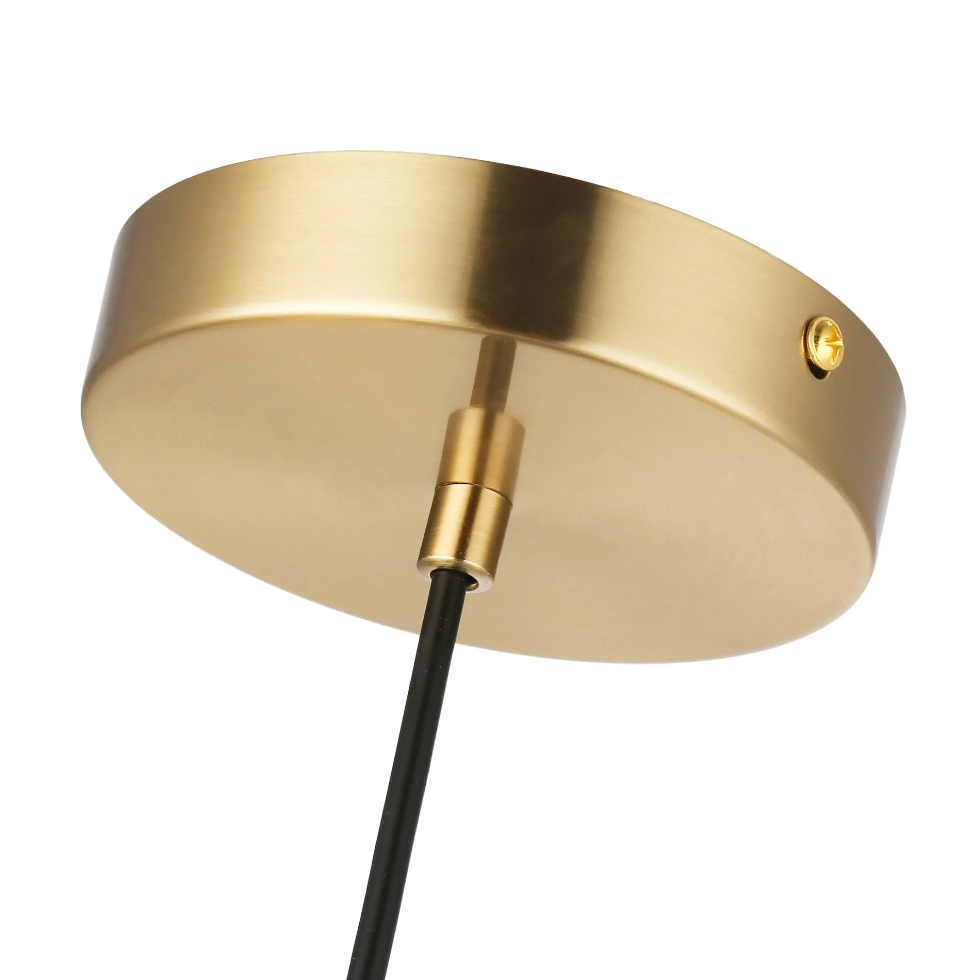 Lámpara colgante bola cristal "HERMI 220" - E27 - Ø 22cm