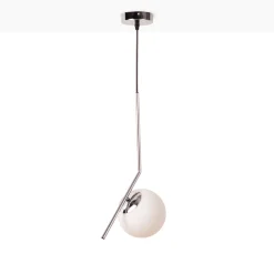 Lámpara colgante bola cristal