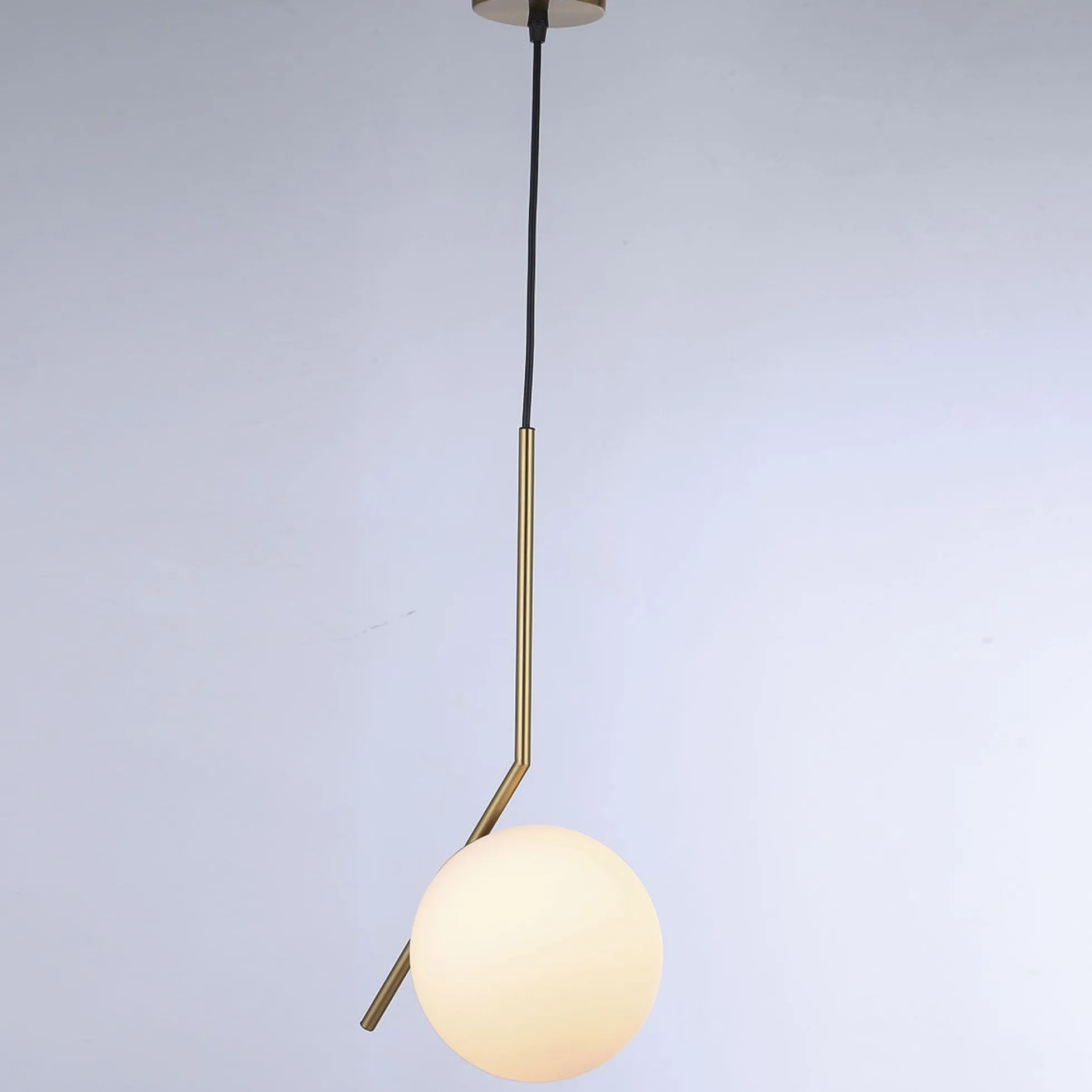 Lámpara colgante bola cristal "HERMI" - E27
