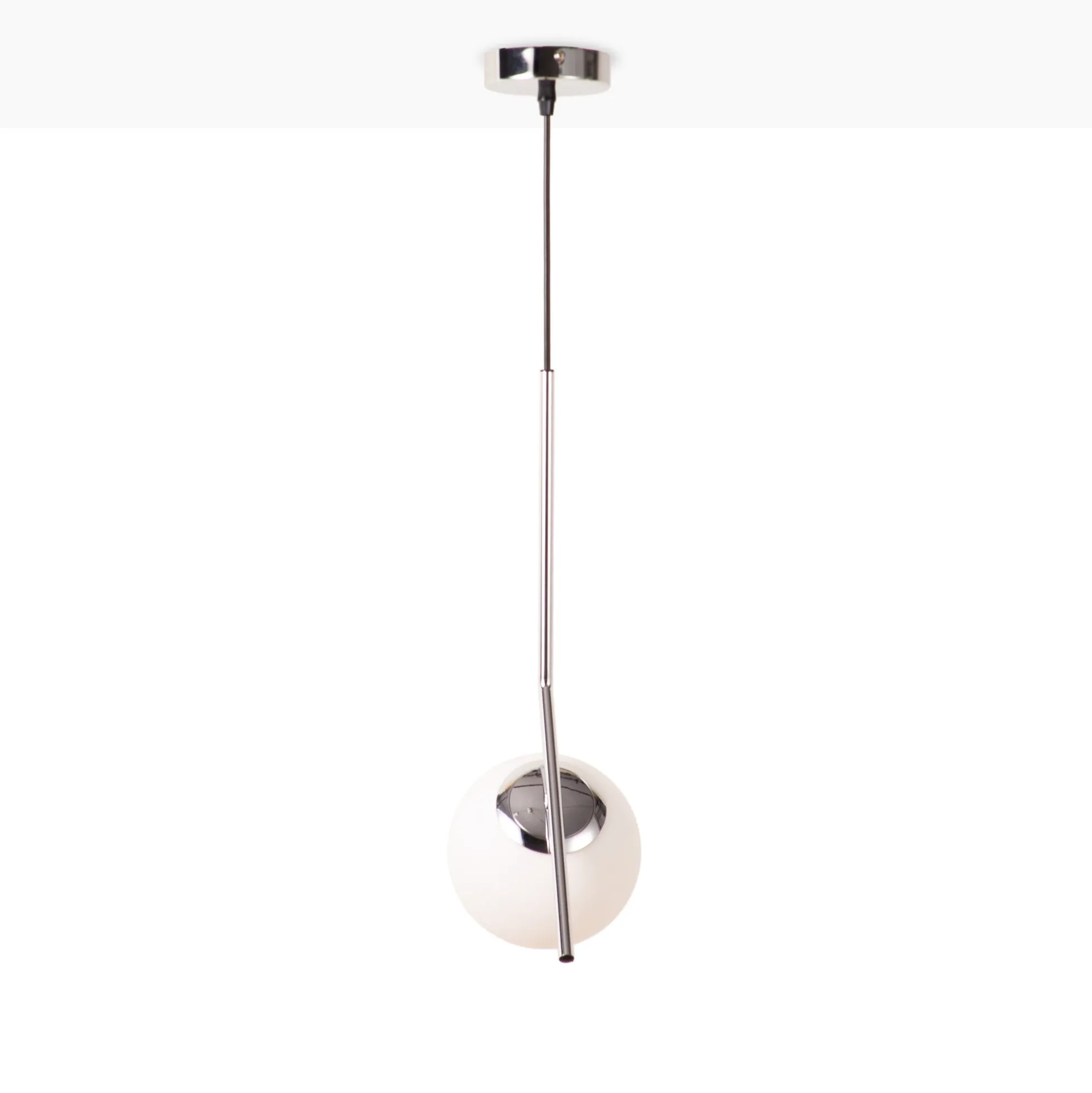 Lámpara colgante bola cristal "HERMI" - E27