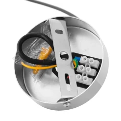 Lámpara colgante bola cristal