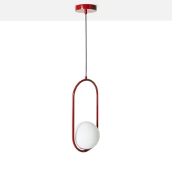 Lámpara colgante bola cristal