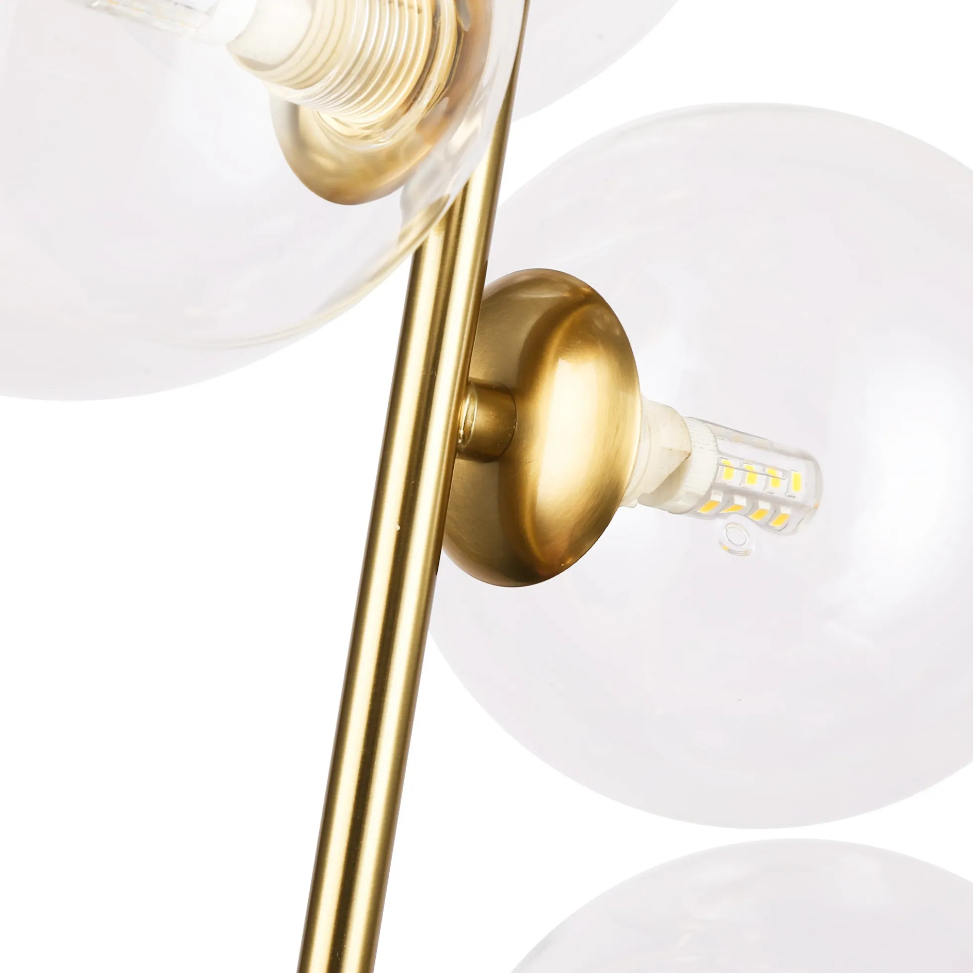 Lámpara colgante con esferas de cristal "ROMEE" - 6 x G9