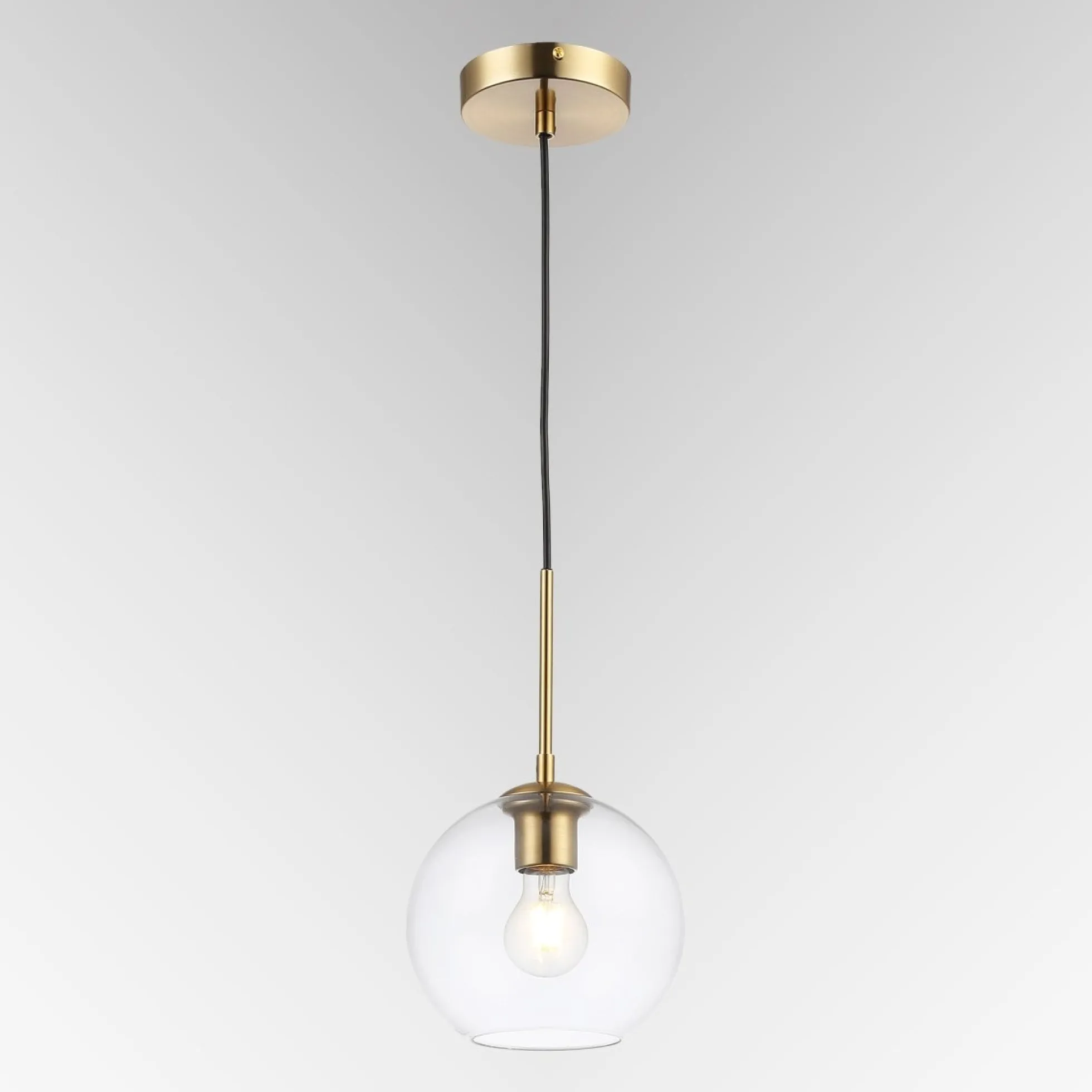 Lámpara colgante cristal "Cleire" - E27