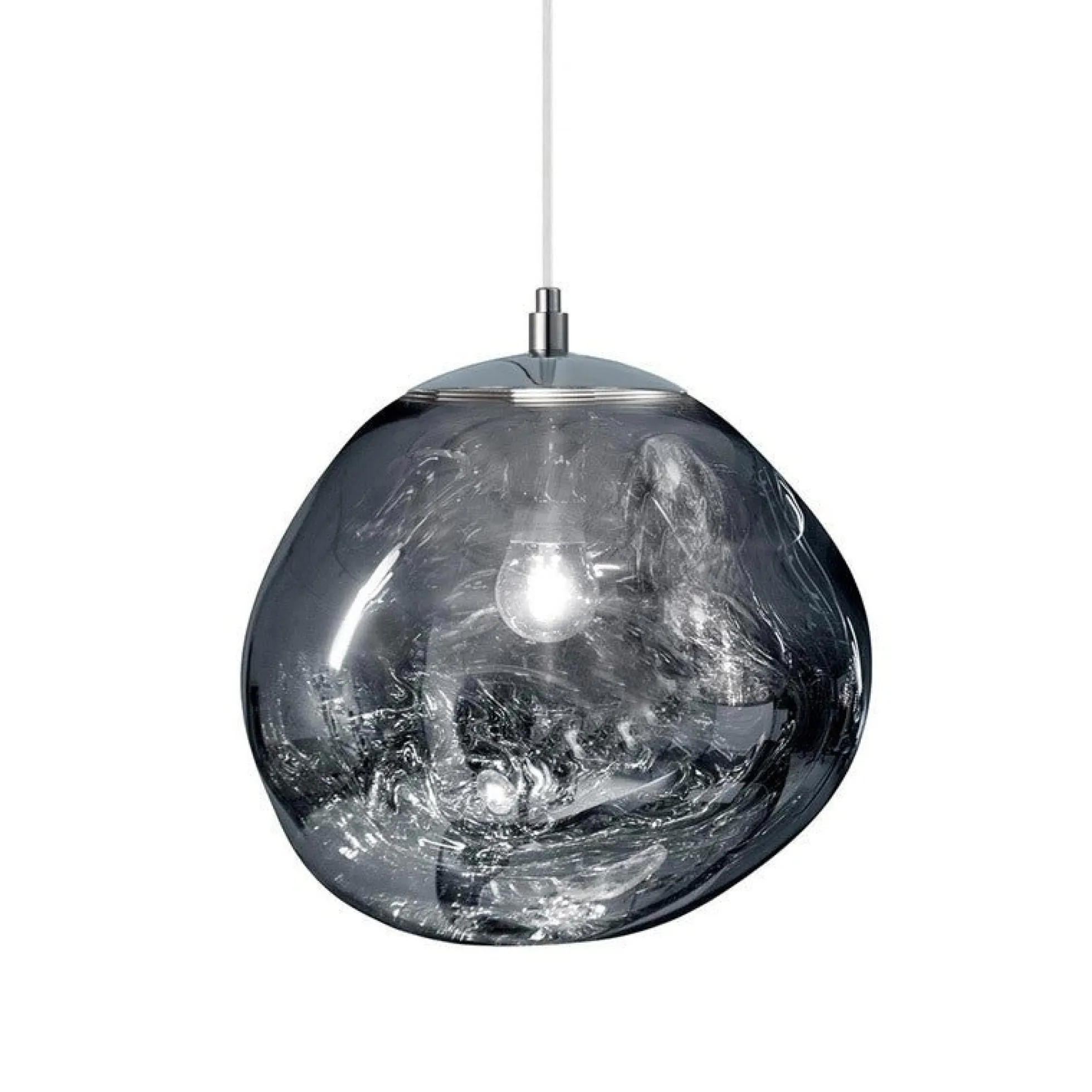 Lámpara colgante cristal de diseño "Abril"- Ø 28cm