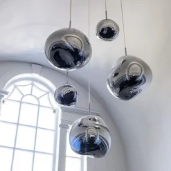 Lámpara colgante cristal de diseño