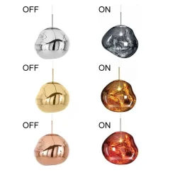 Lámpara colgante cristal de diseño