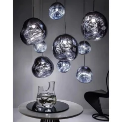 Lámpara colgante cristal de diseño