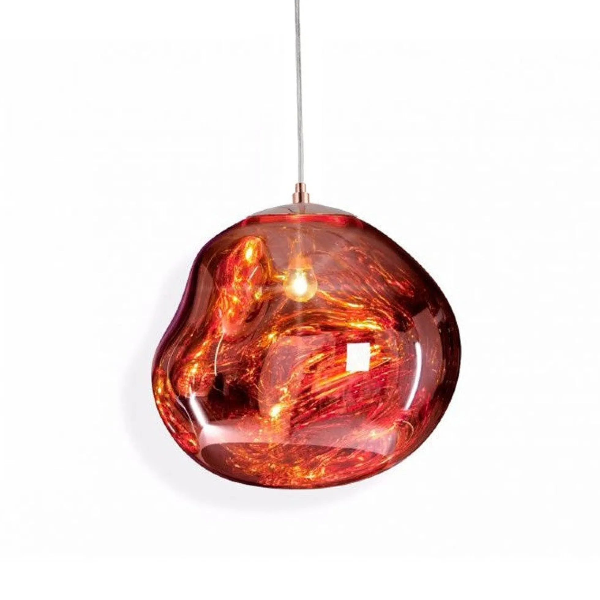 Lámpara colgante cristal de diseño "Abril"- Ø 28cm