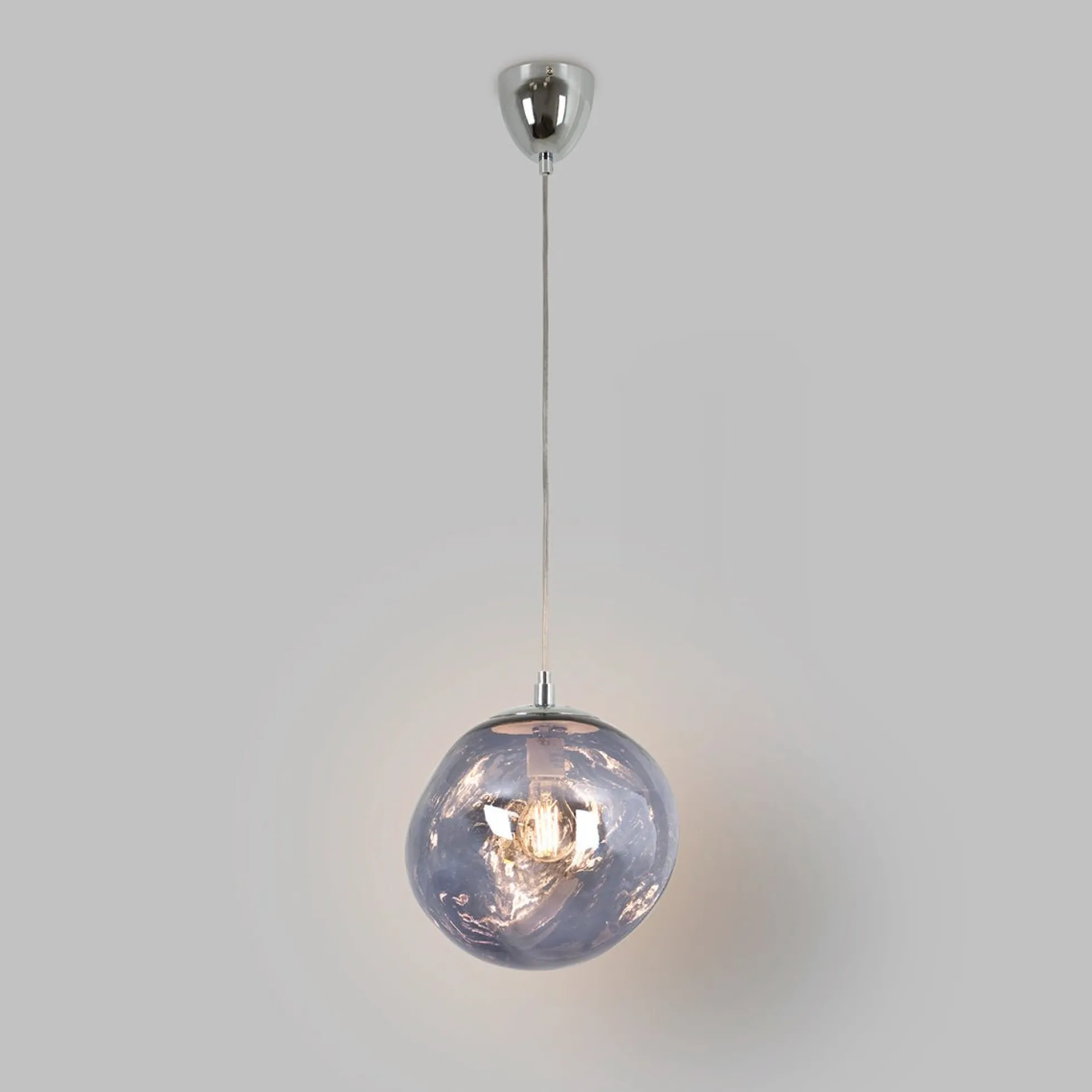 Lámpara colgante cristal de diseño "Abril"- Ø 28cm