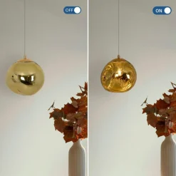 Lámpara colgante cristal de diseño