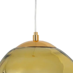 Lámpara colgante cristal de diseño "RAINY" - Ø 36cm