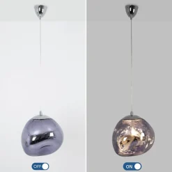 Lámpara colgante cristal de diseño 