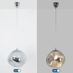 Lámpara colgante cristal de diseño 