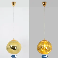 Lámpara colgante cristal de diseño 