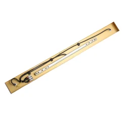 Lámpara colgante cristal triple