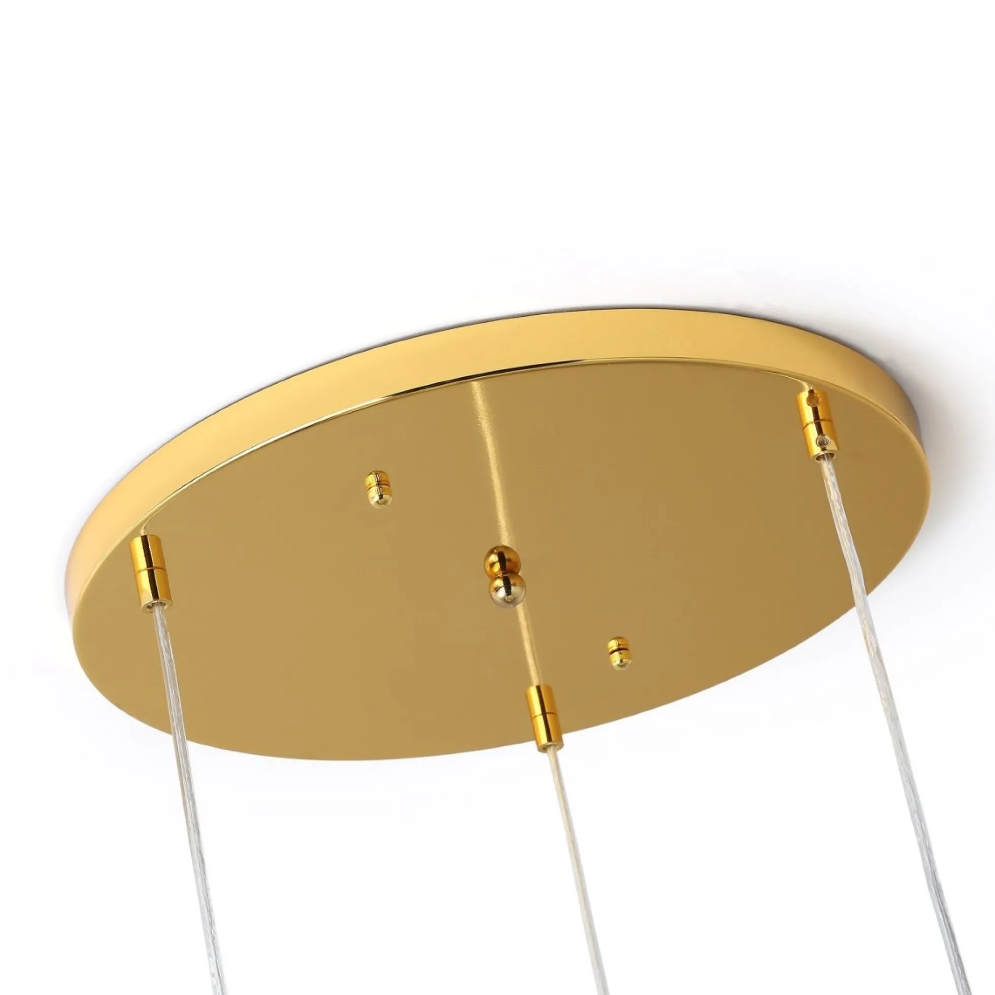 Lámpara colgante cristal triple "KADNIS" - 3 x E27