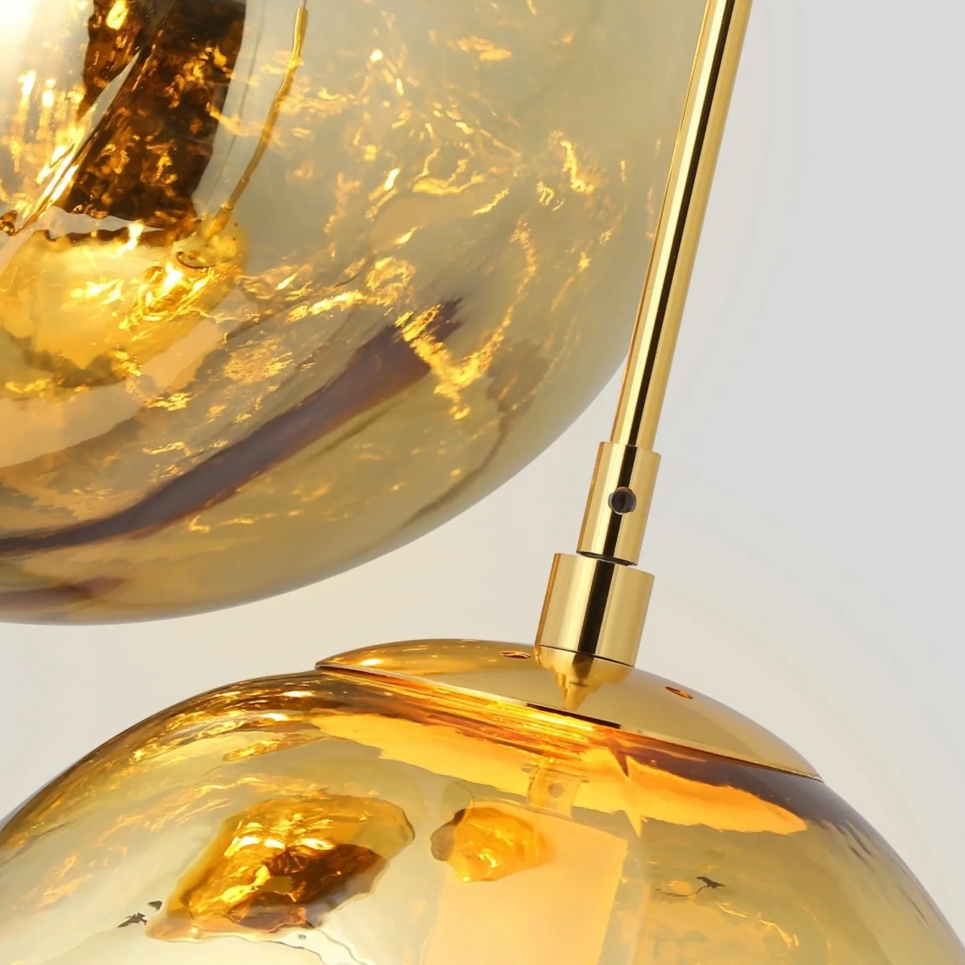 Lámpara colgante cristal triple "KADNIS" - 3 x E27