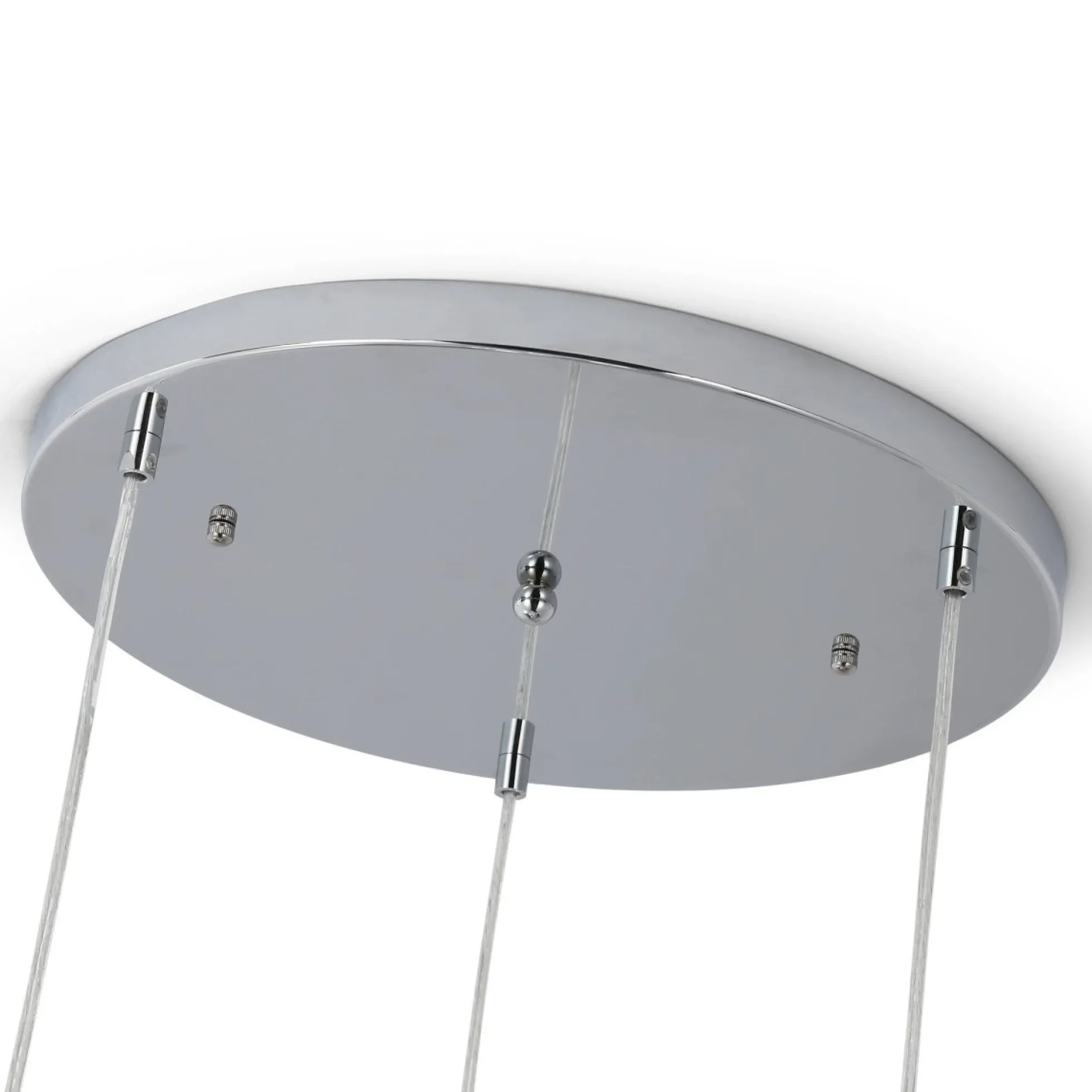 Lámpara colgante cristal triple "KADNIS" - 3 x E27