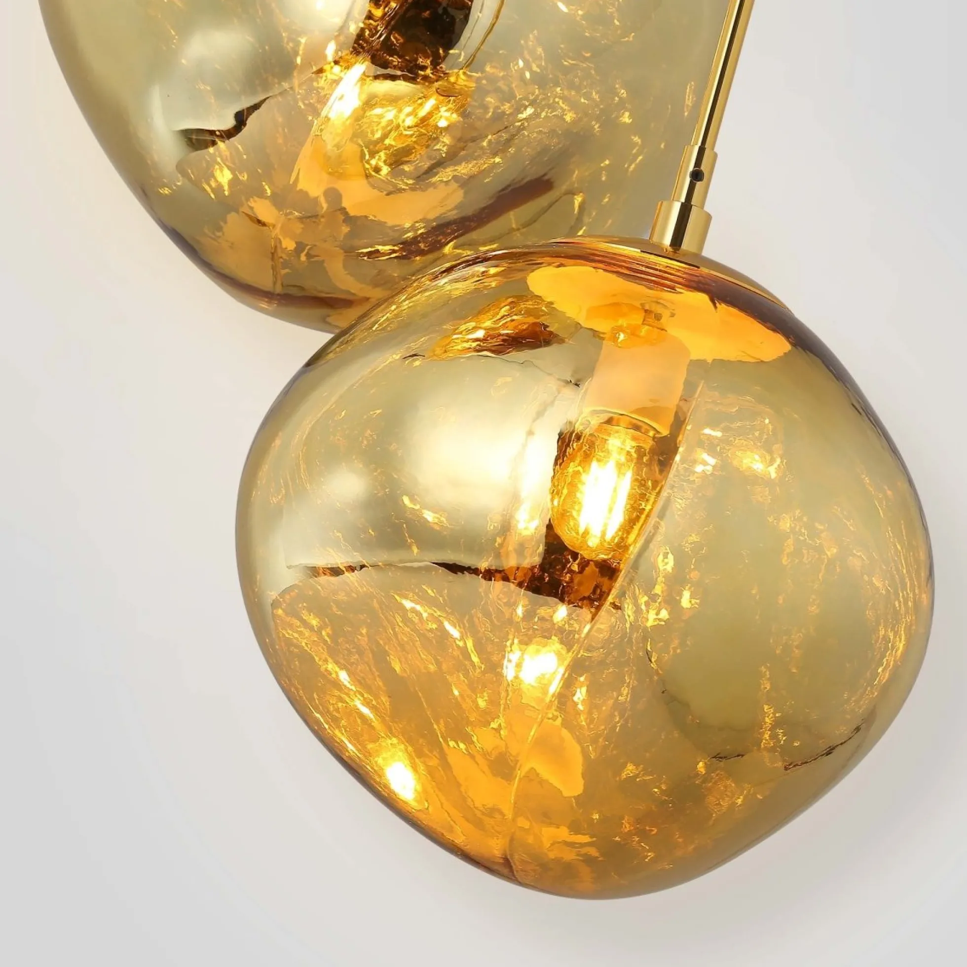 Lámpara colgante cristal triple "KADNIS" - 3 x E27