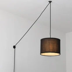 Lámpara colgante decorativa "KIM" - Con cable y enchufe - E27