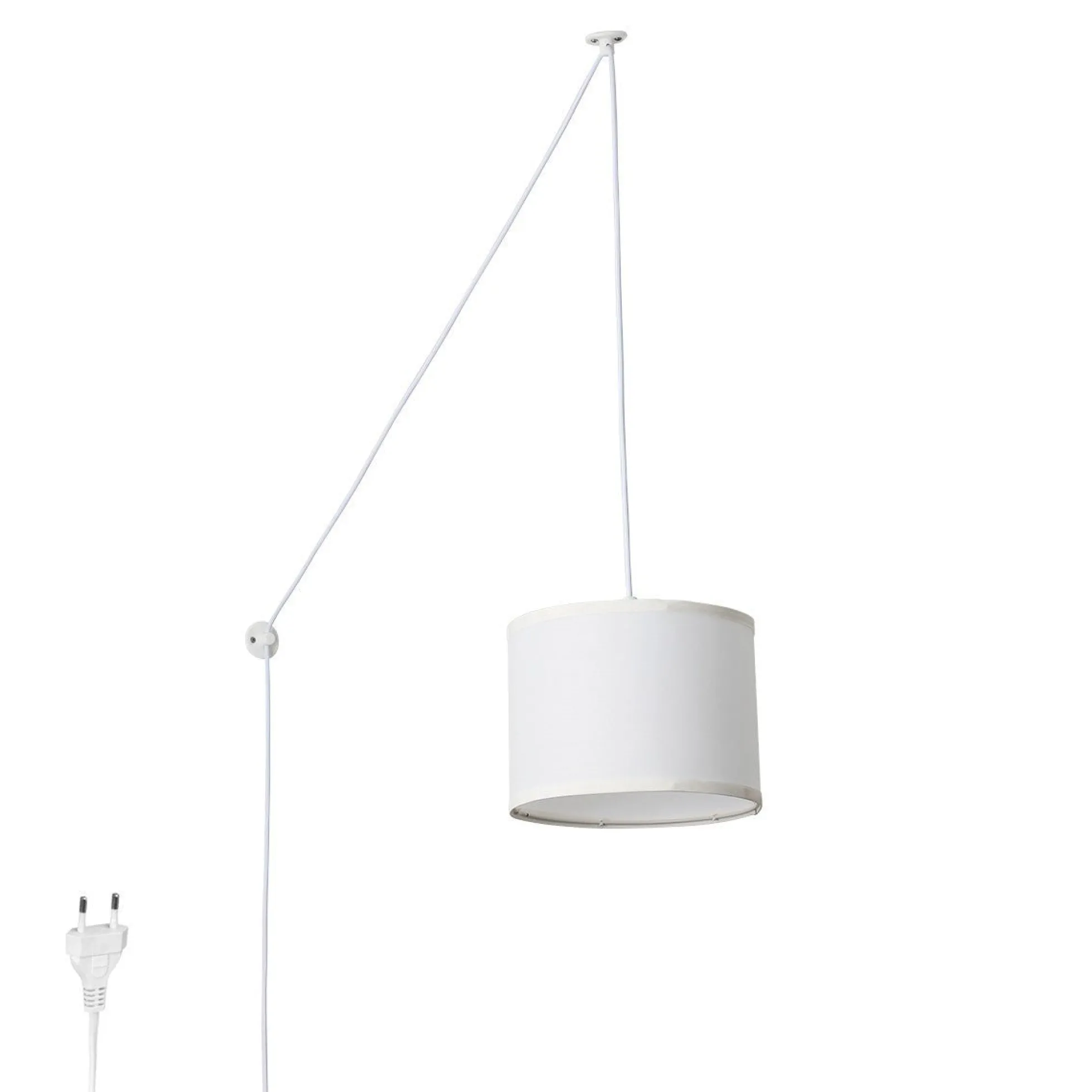 Lámpara colgante decorativa "KIM" - Con cable y enchufe - E27