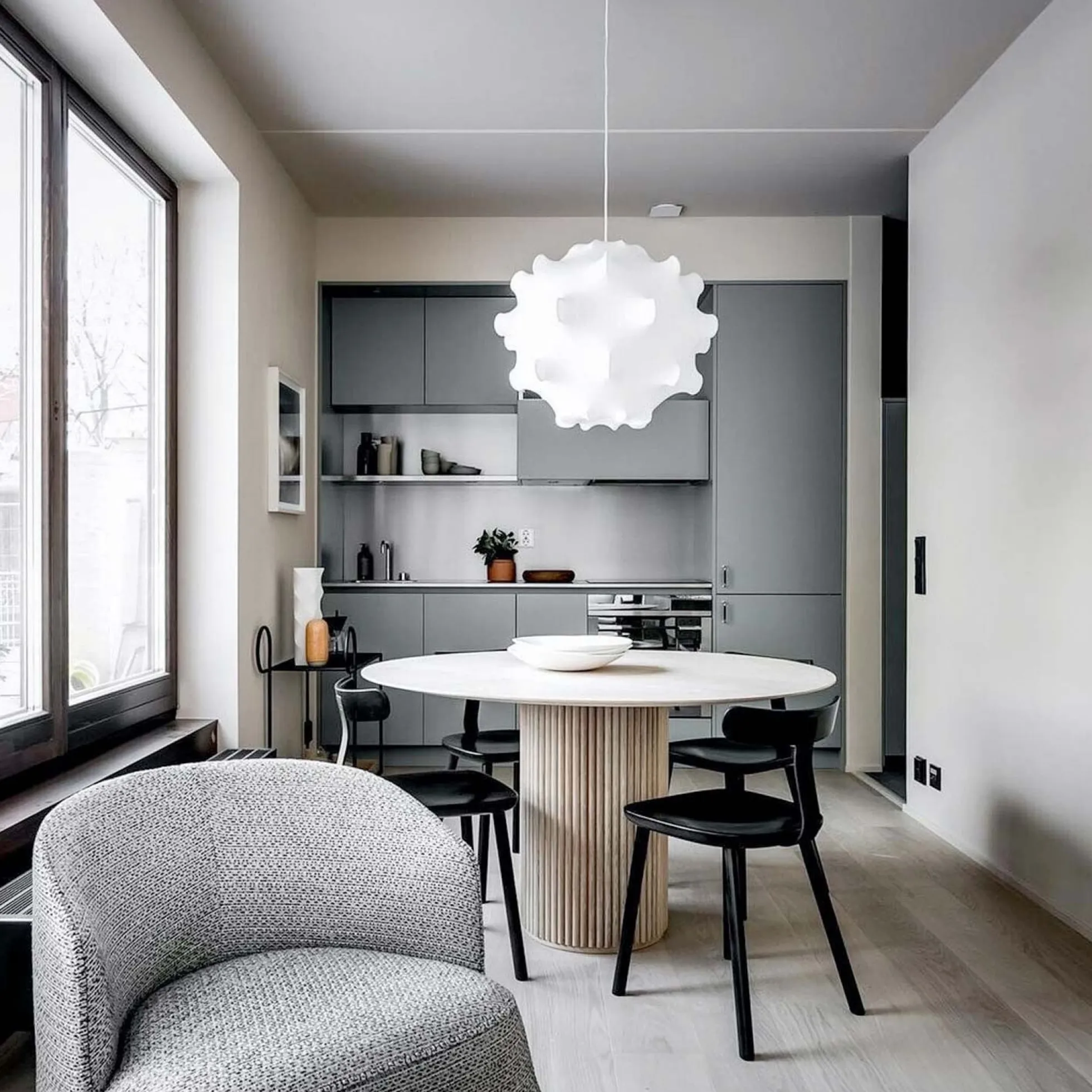 Lámpara colgante de diseño "Cocoon"