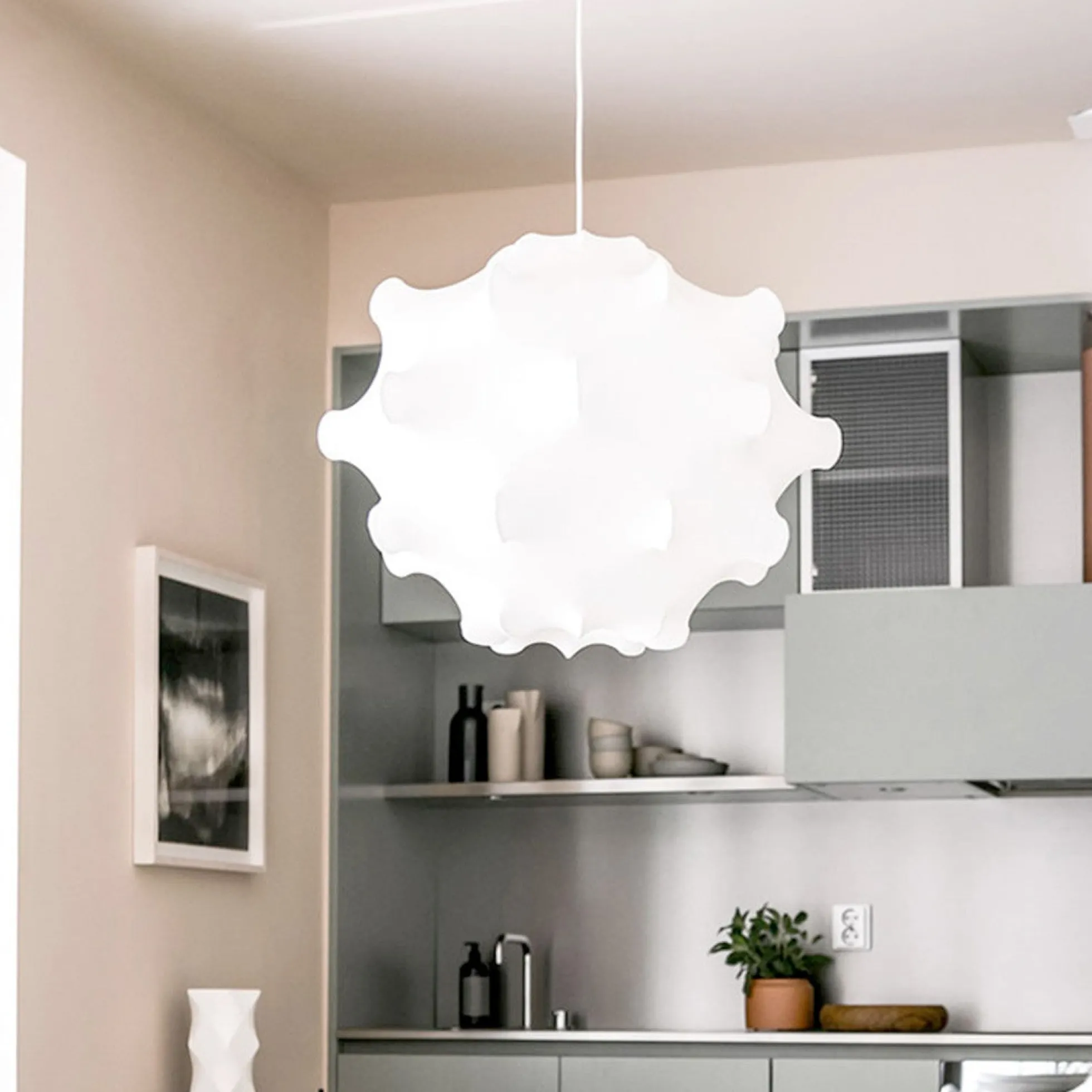 Lámpara colgante de diseño "Cocoon"